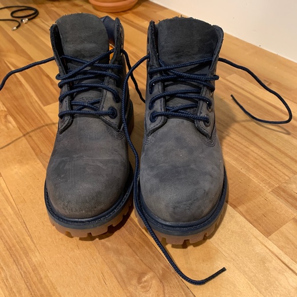 Blue Toddler timberland boots - Picture 4 of 6